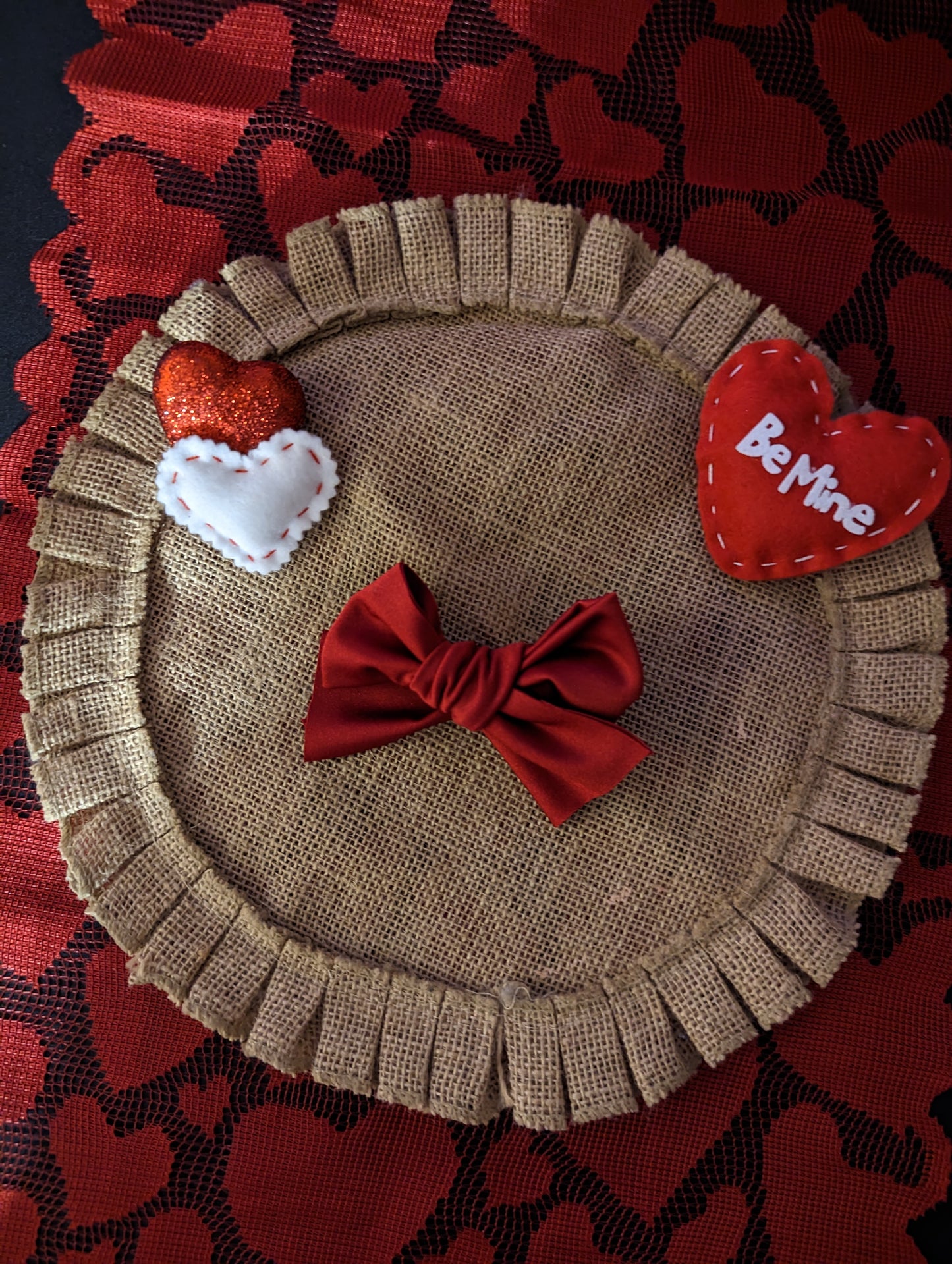 Red Pinwheel Clip