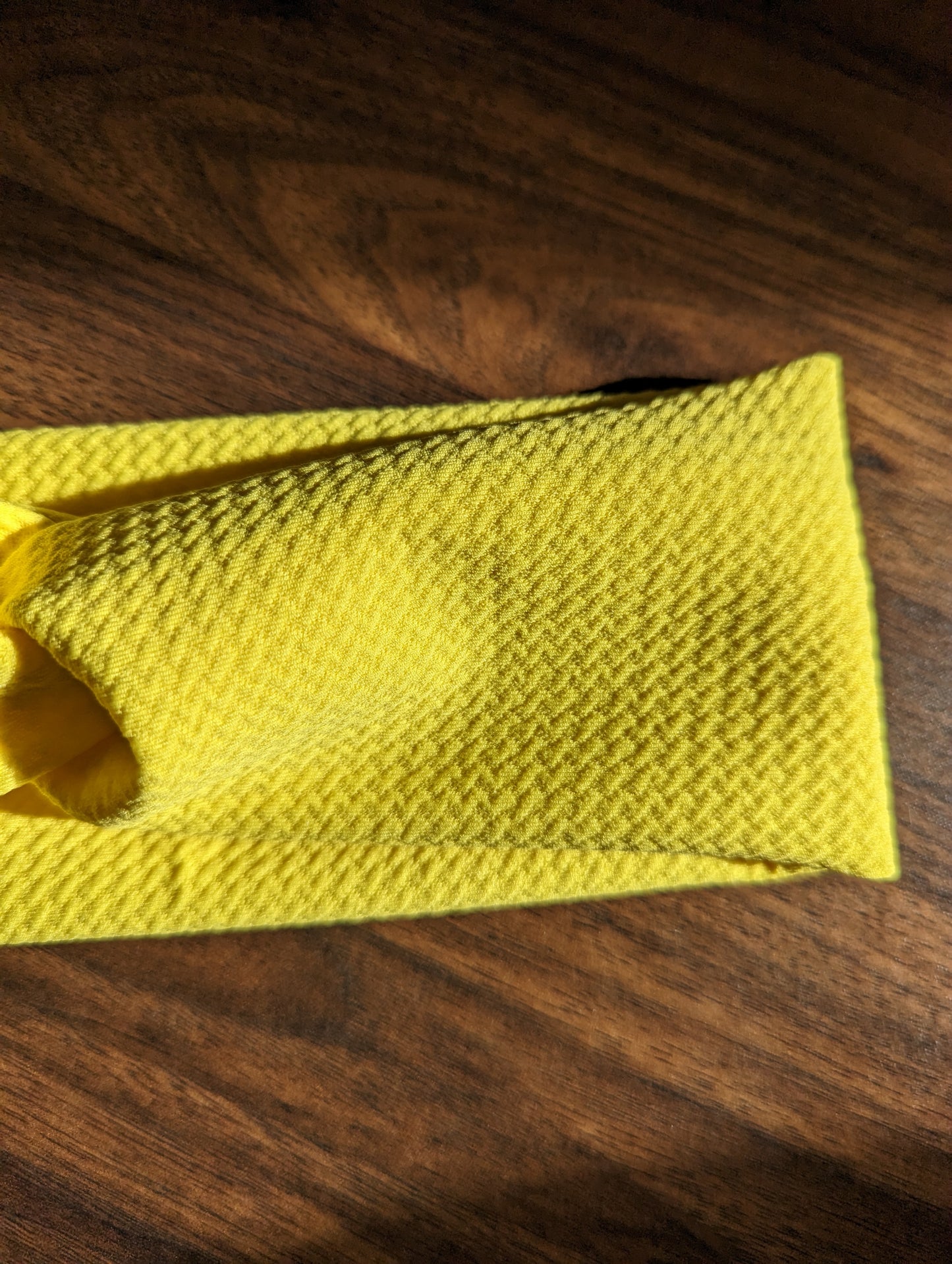 Happy Yellow Adult Headband