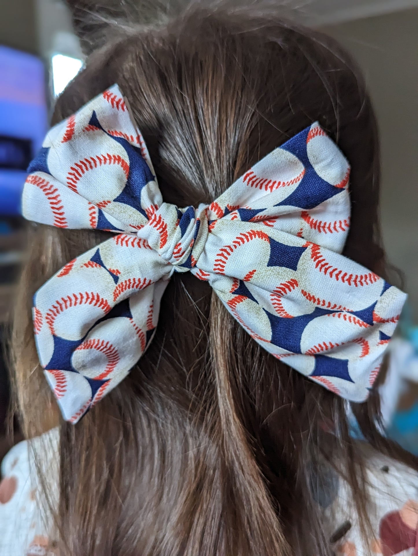 Baseball Cotton Bow