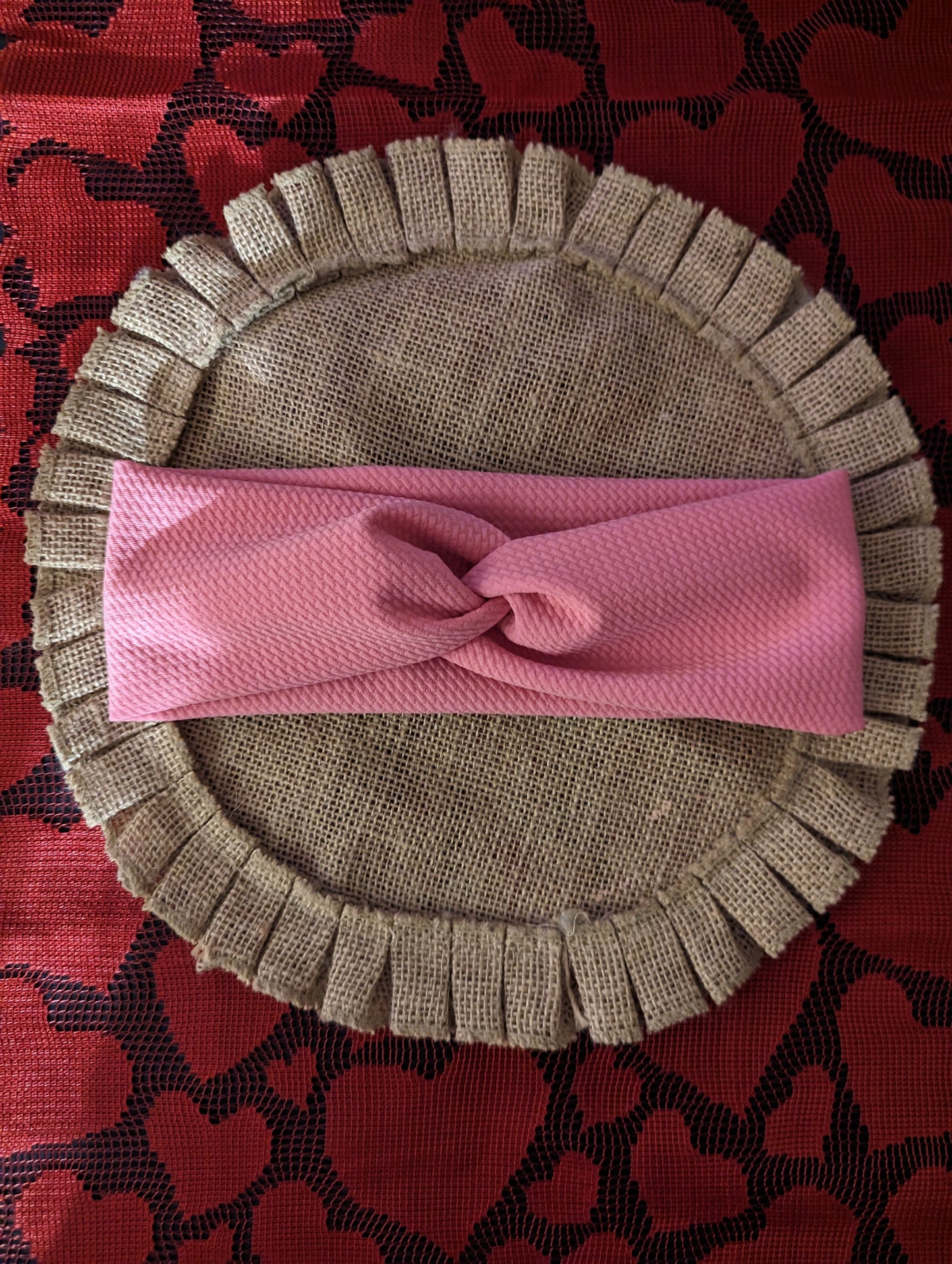 Pink Adult Headband