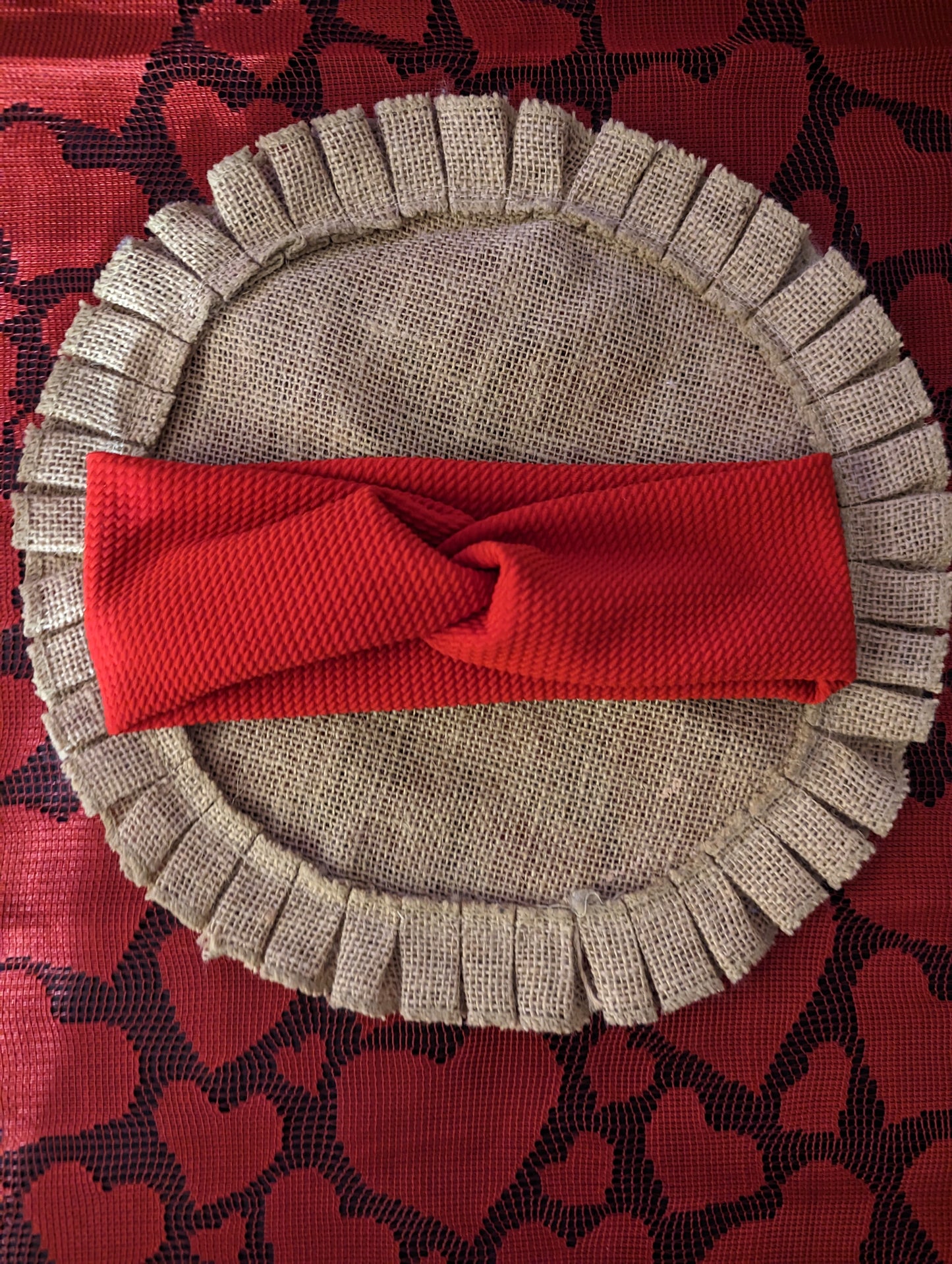 Love Red Headband