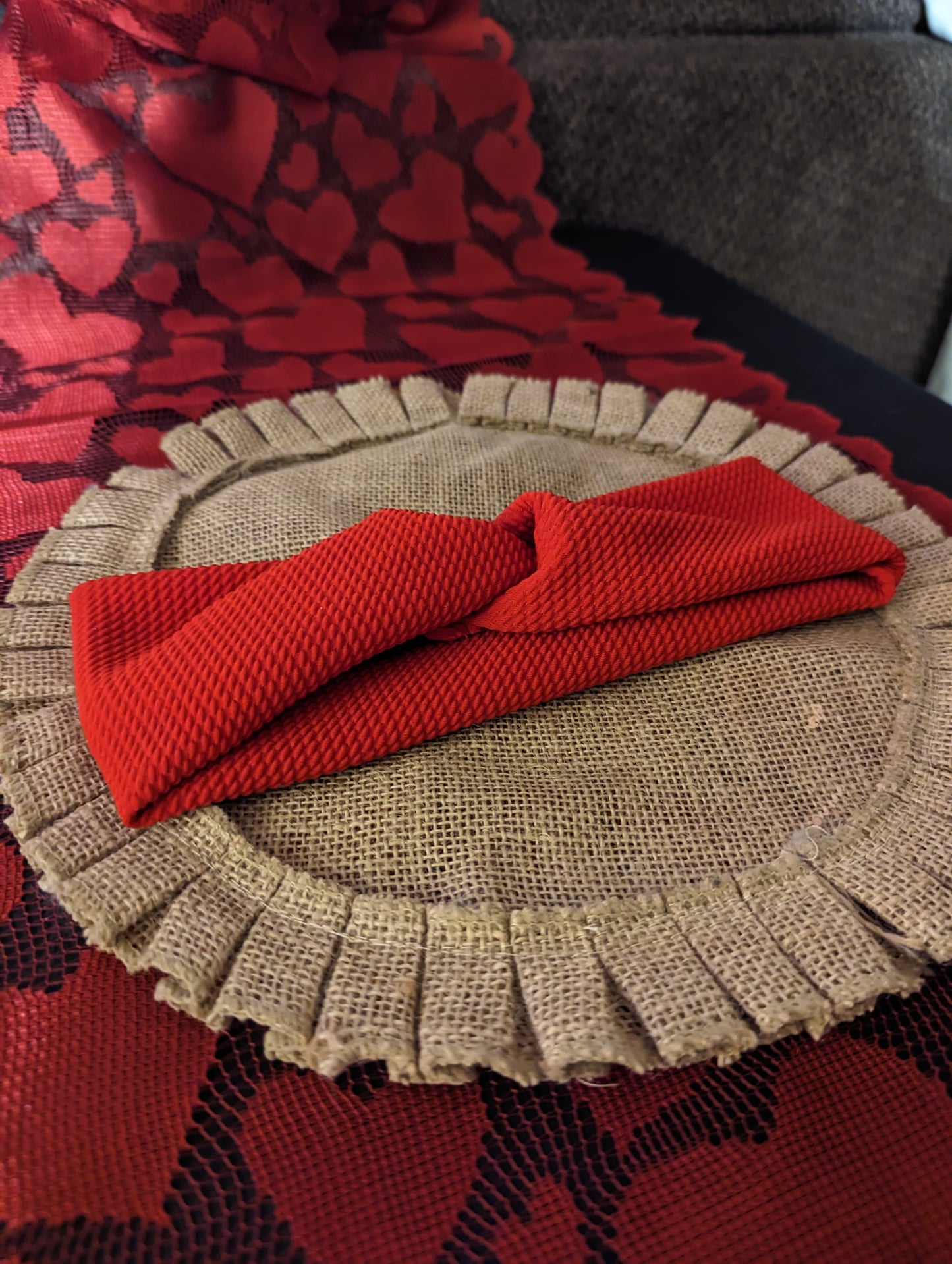 Love Red Headband