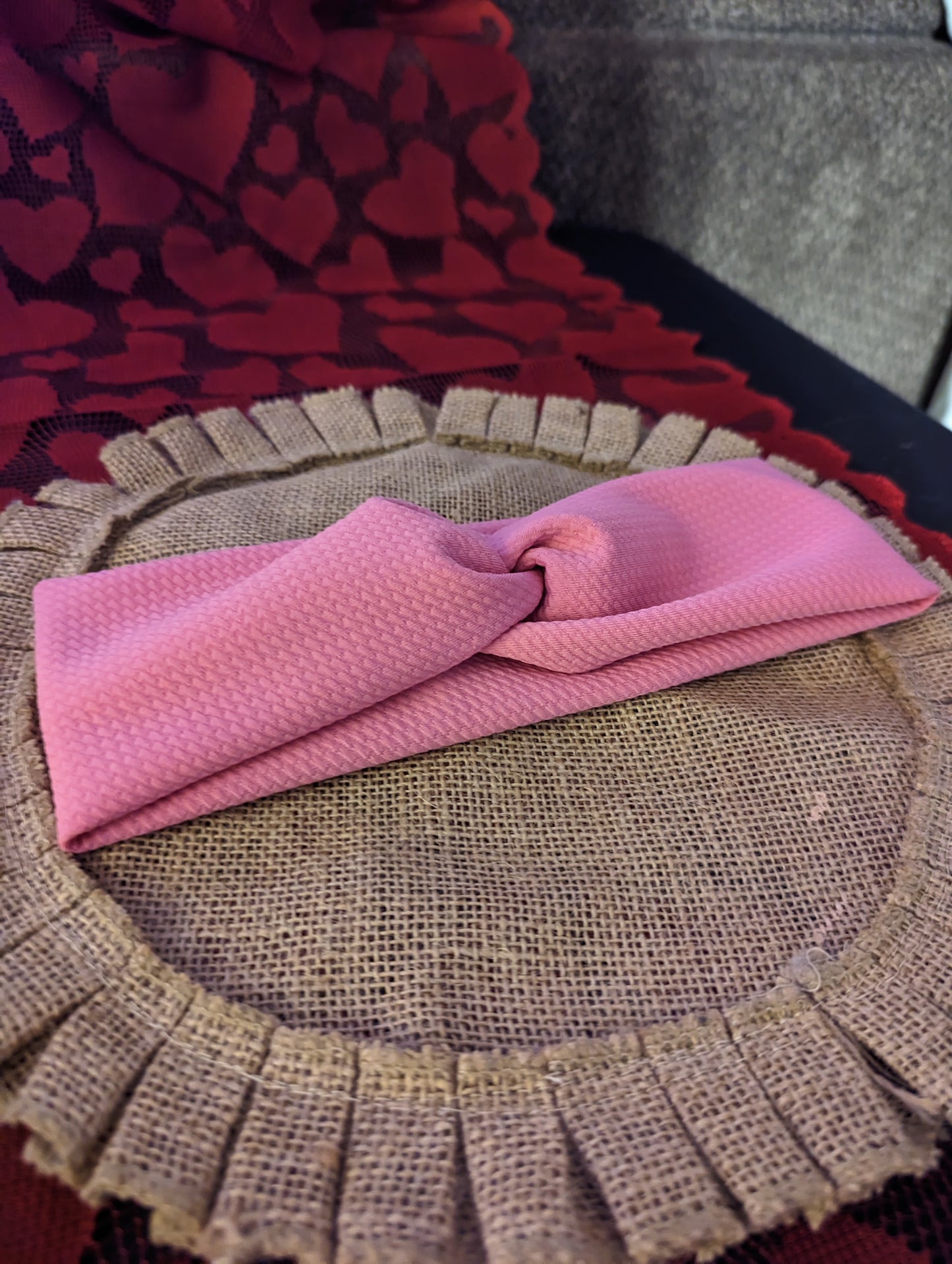 Pink Adult Headband