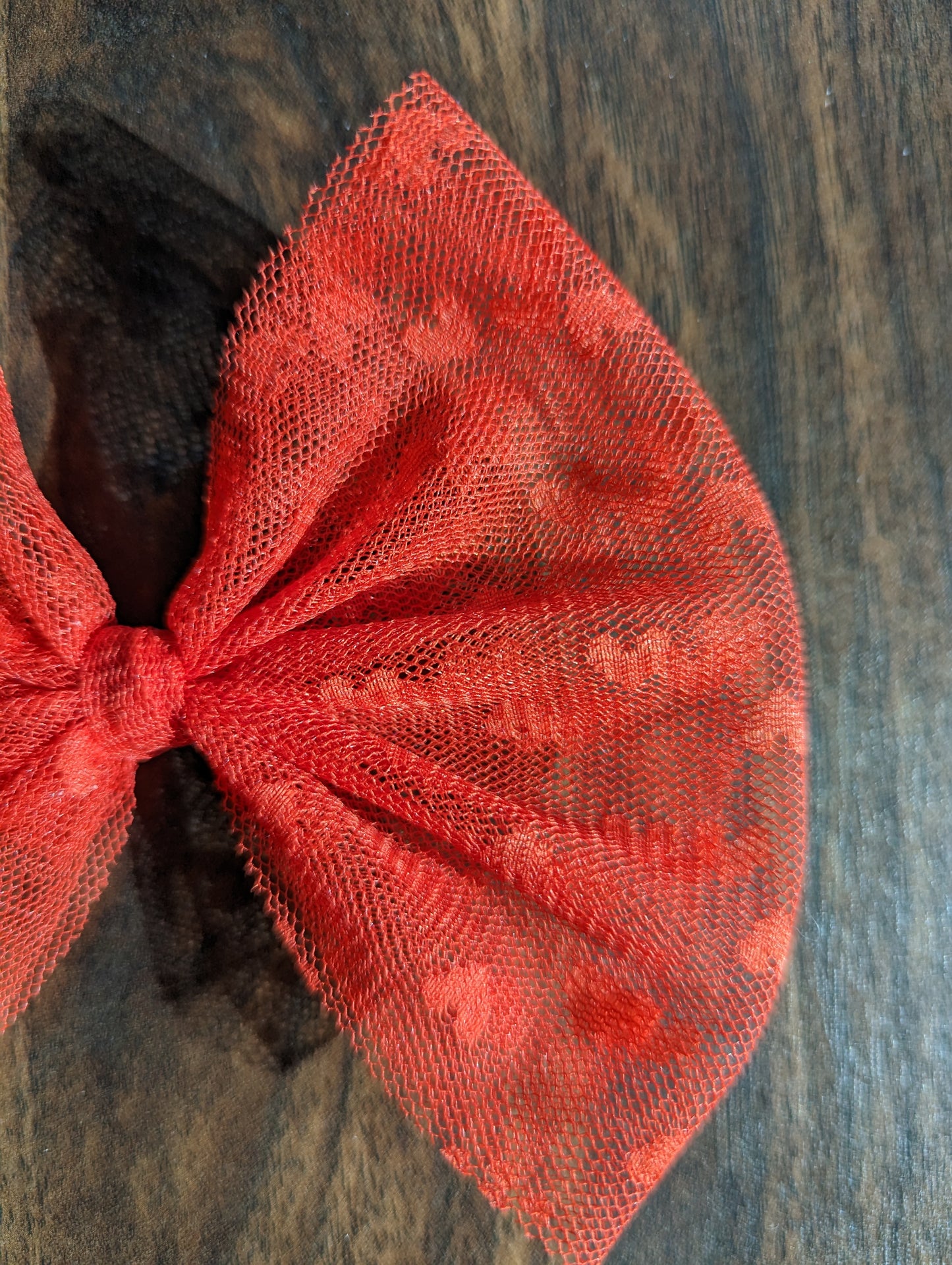 Heart Tulle Clip