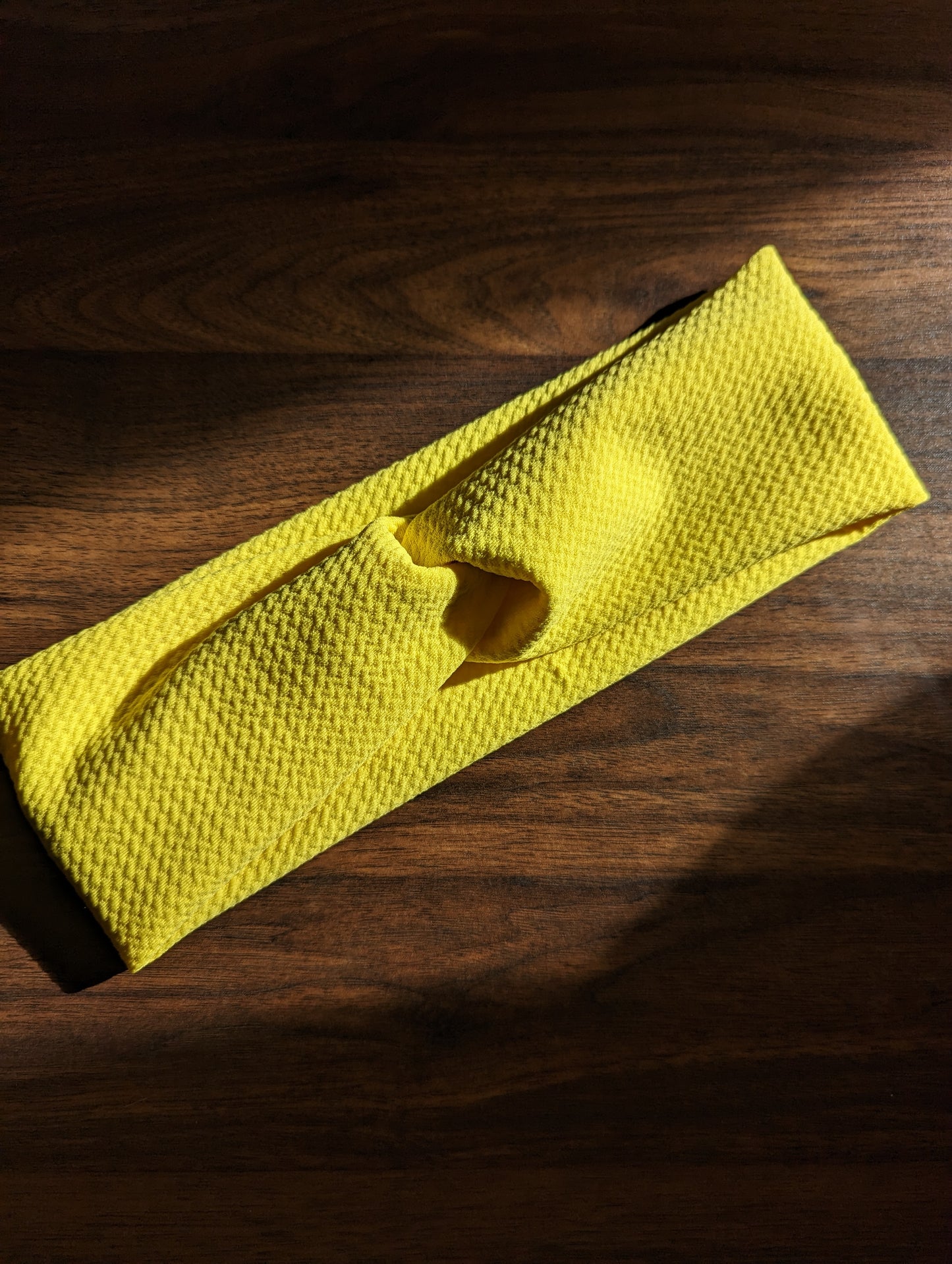 Happy Yellow Adult Headband