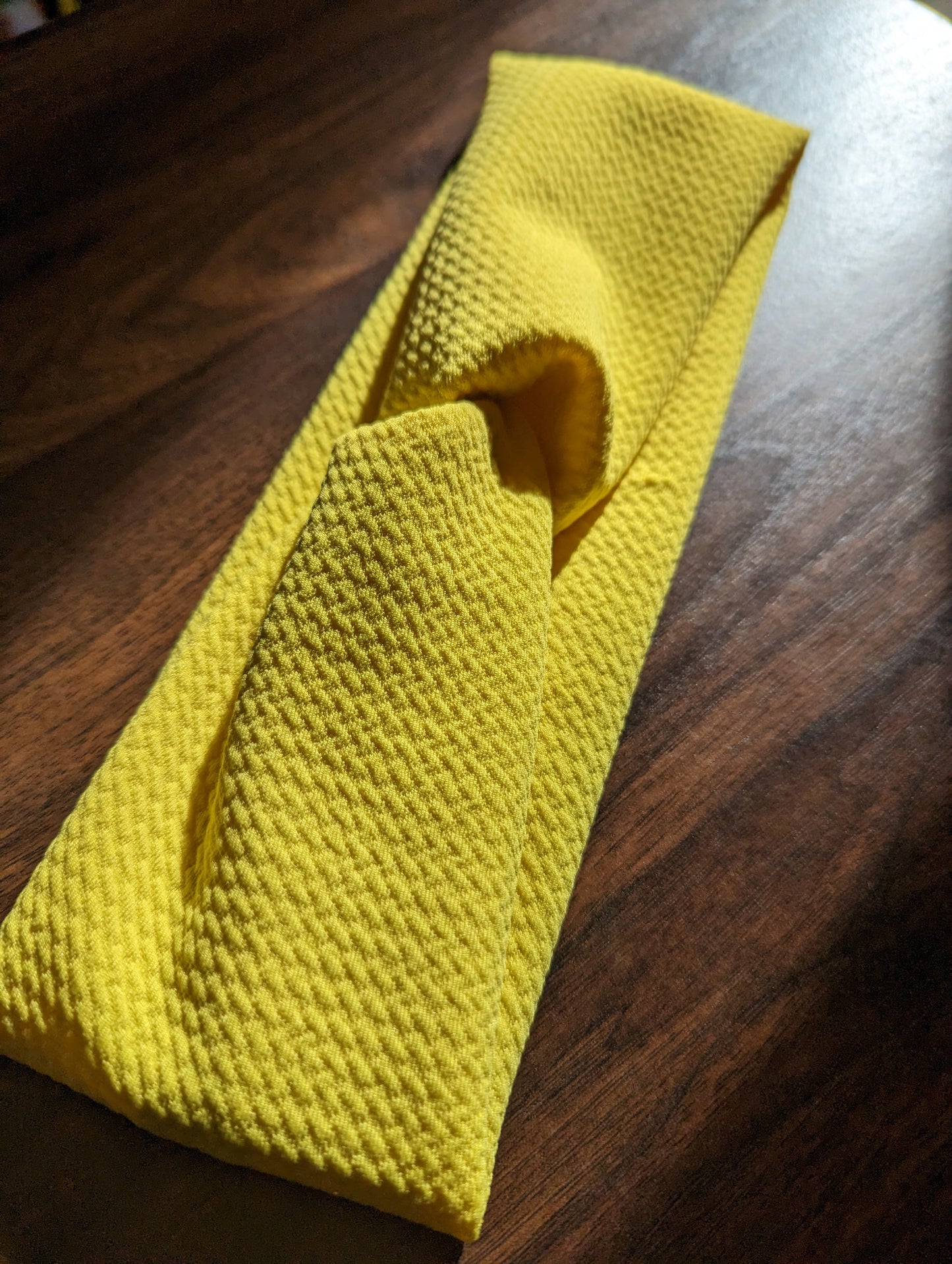Happy Yellow Adult Headband