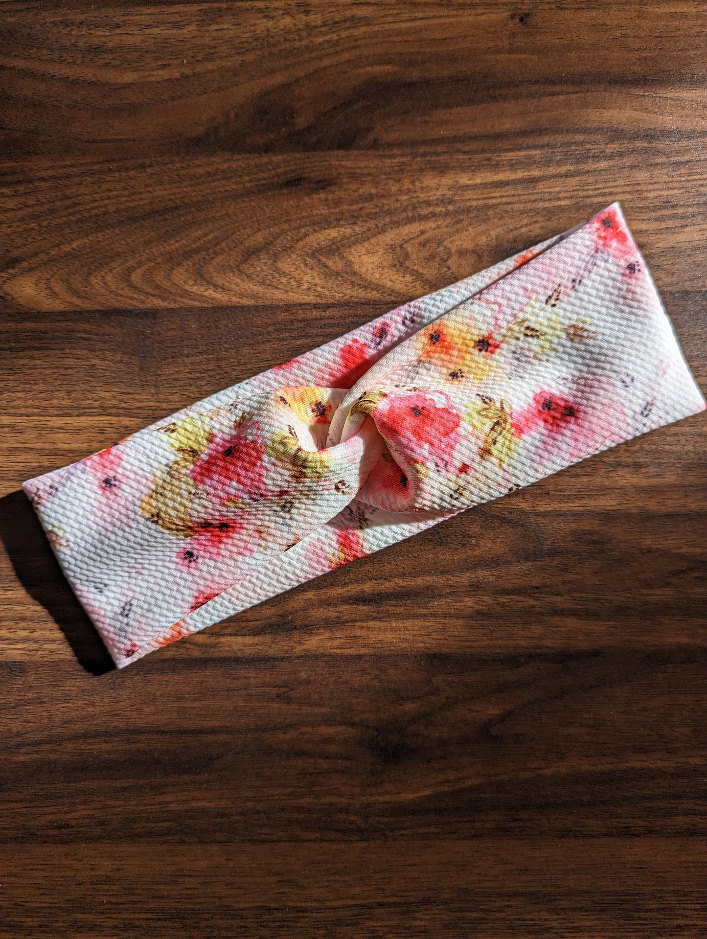 Watercolor Wildflower Adult Headband
