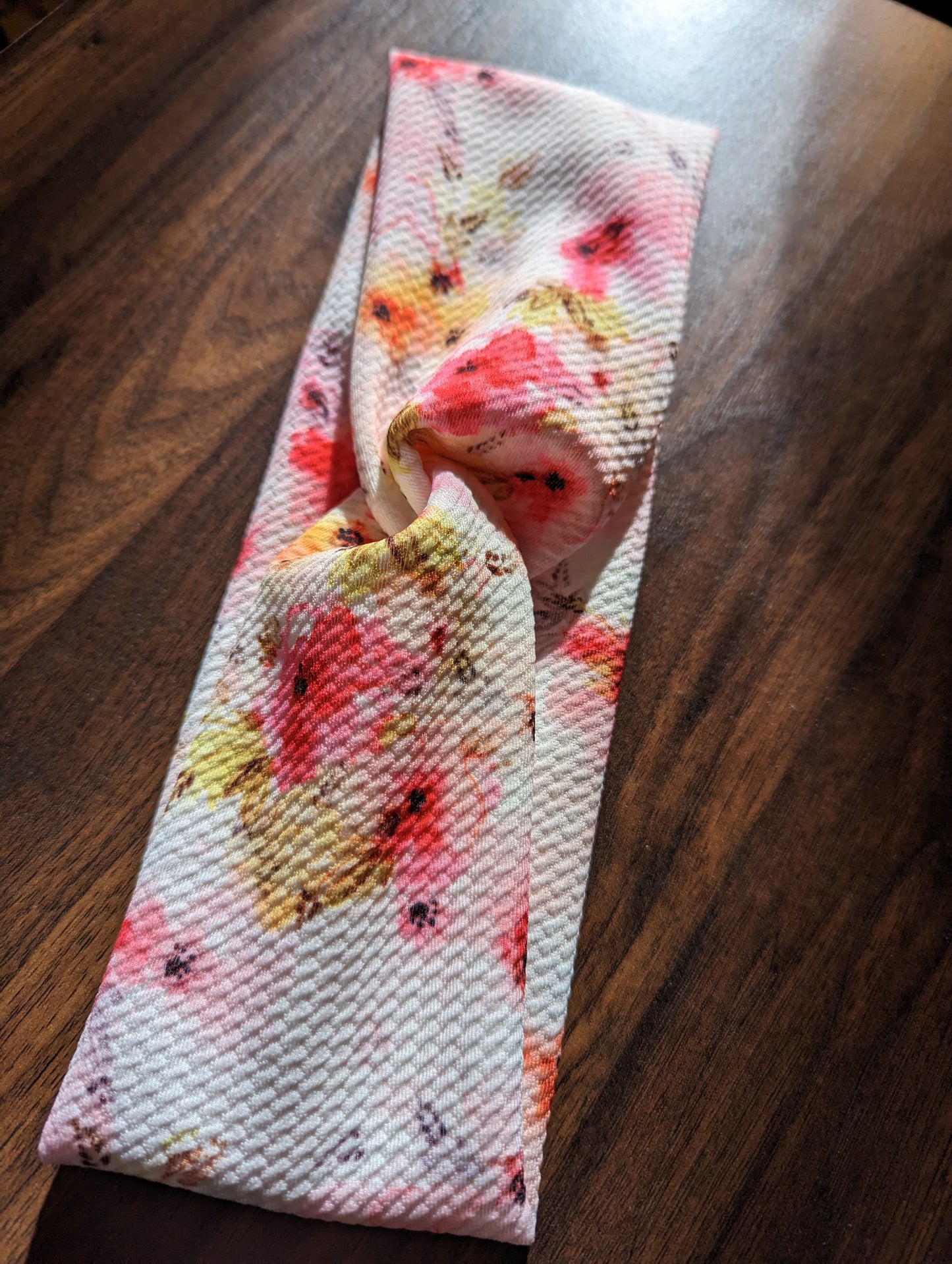 Watercolor Wildflower Adult Headband