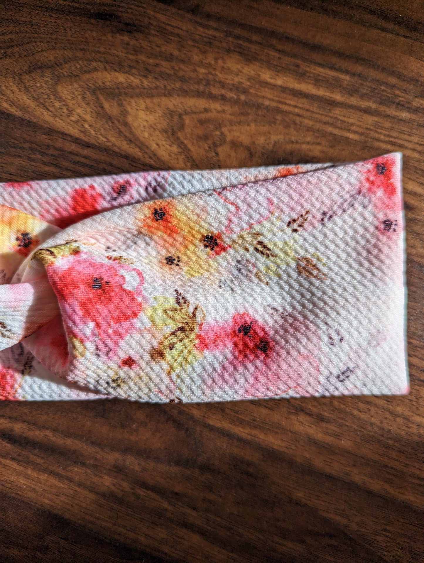 Watercolor Wildflower Adult Headband