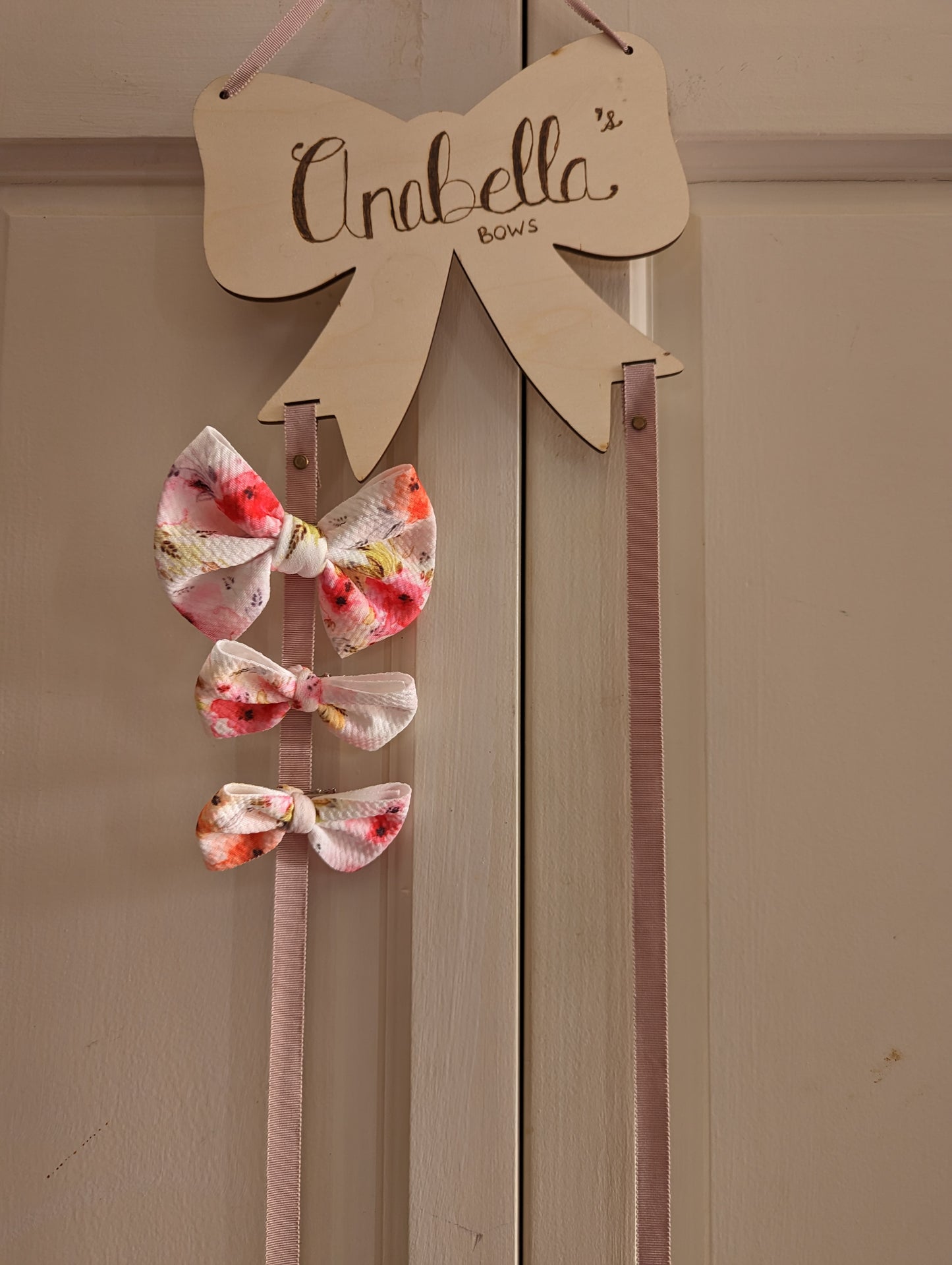 Bow Holder + 2 Solid Bows Starter Set