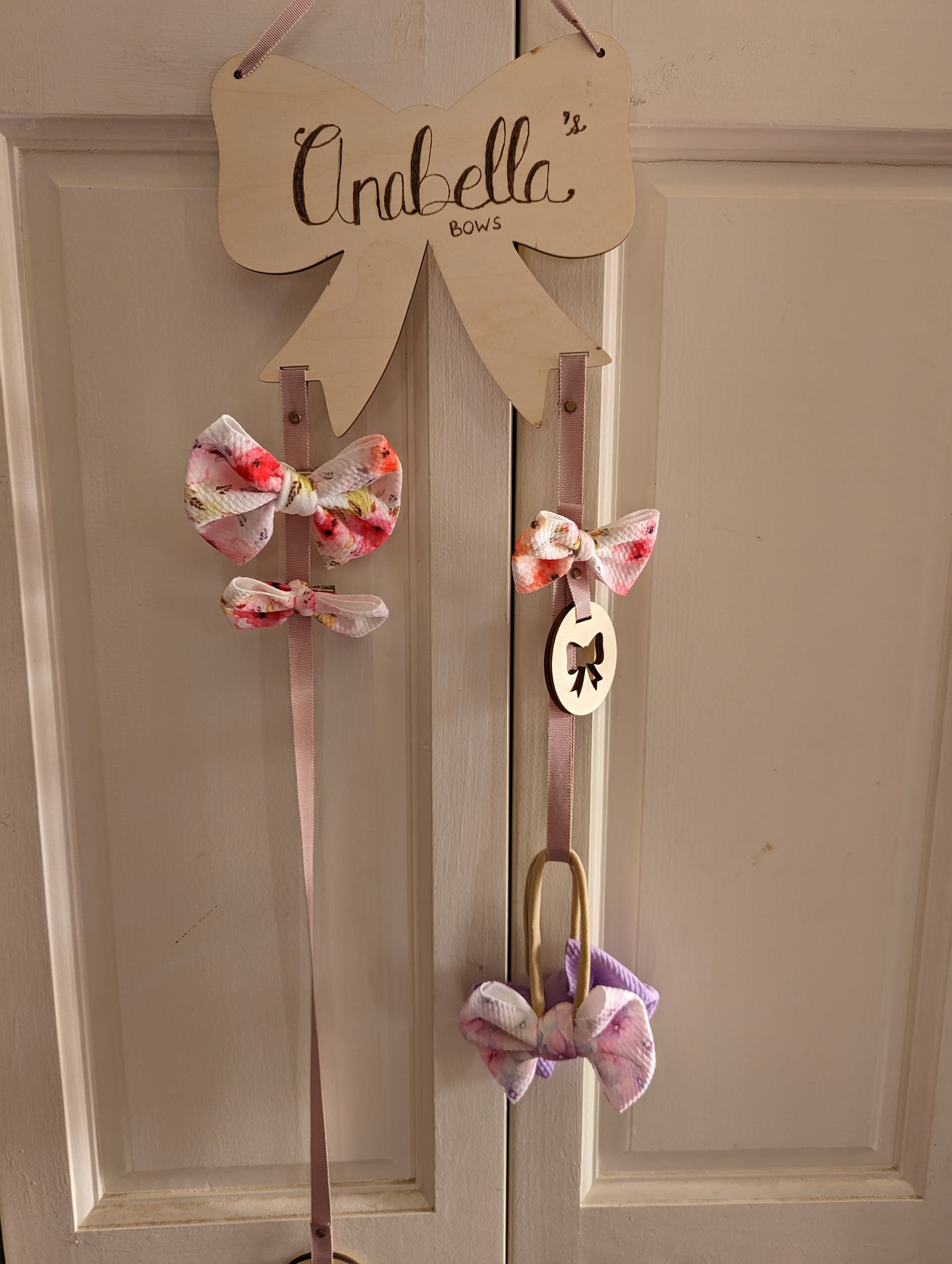 Bow Holder + 2 Solid Bows Starter Set