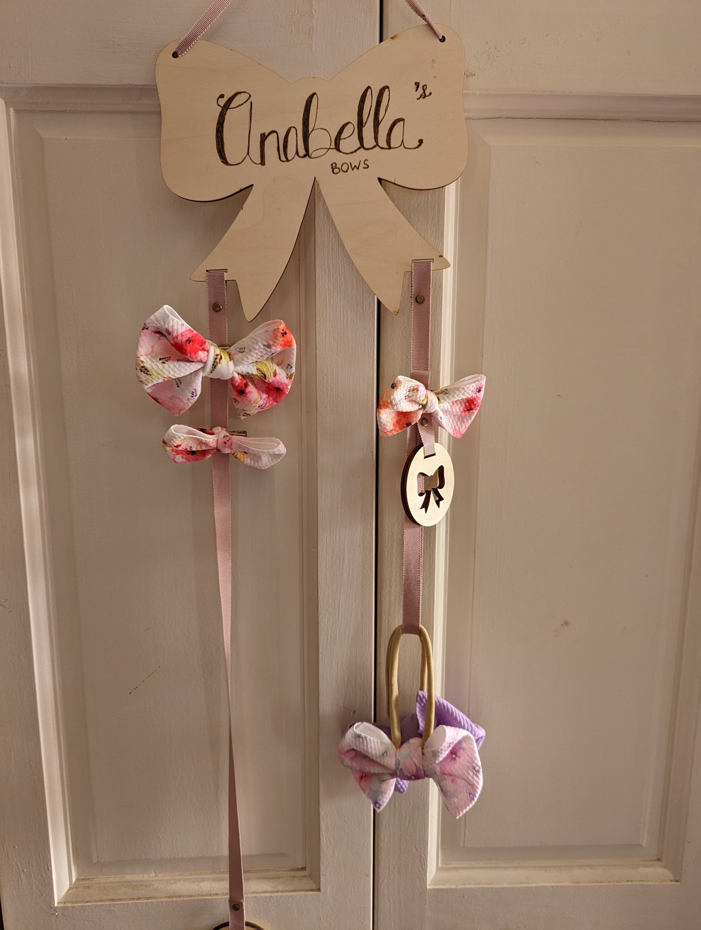 Bow Holder + 2 Solid Bows Starter Set