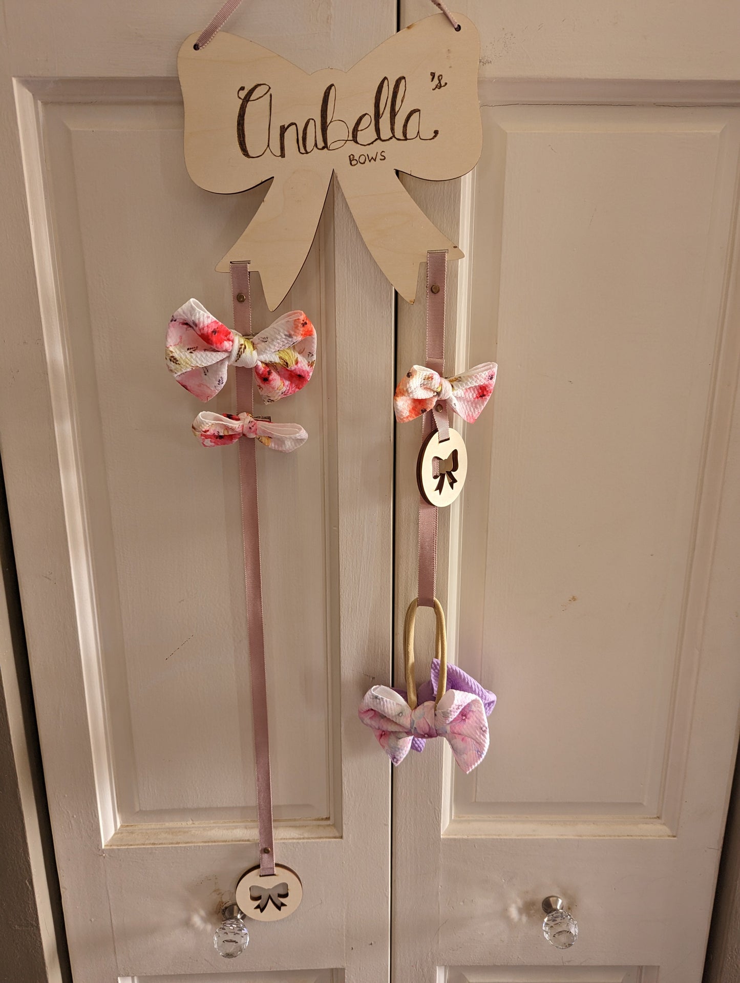 Bow Holder + 2 Solid Bows Starter Set