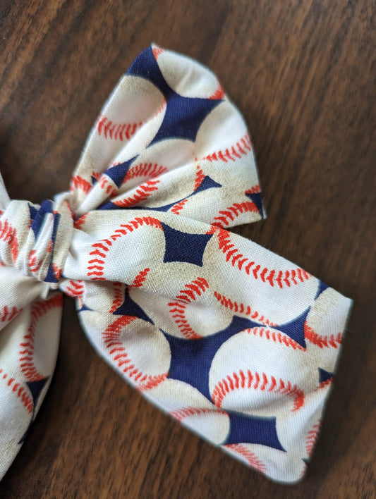 Baseball Cotton Bow
